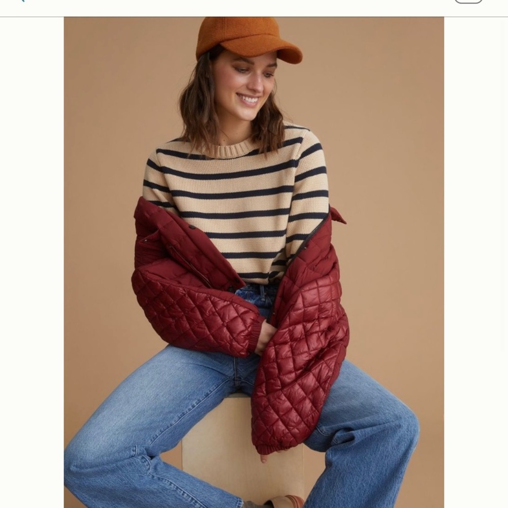 Perfect Fall transition sweater from Anthropologie